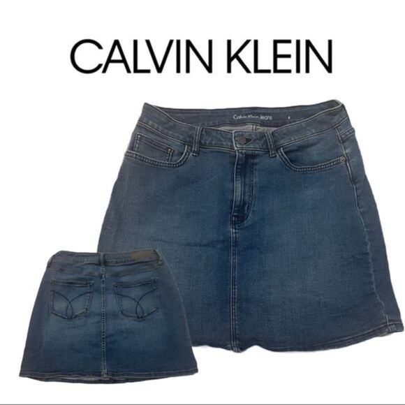 Calvin Klein Denim Skirt‎ - Picture 1 of 1